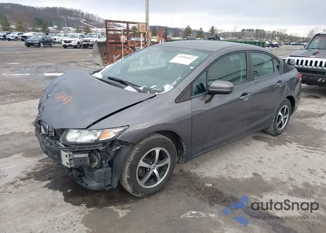2015 Honda Civic Se z USA, uszkodzony, nr VIN 19XFB2F77FE277295